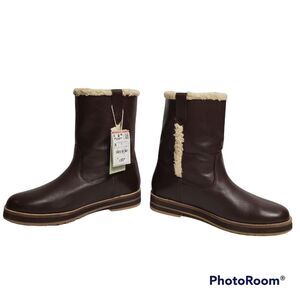 ZARA GIRLS Faux Fur Boots‎ SZ 36 (4 YOUTH)